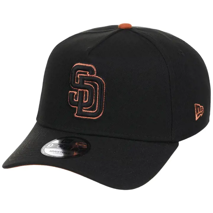 SAN DIEGO PADRES MLB LHD Copper Pot 9FORTY AF BLK/BLK/RUST