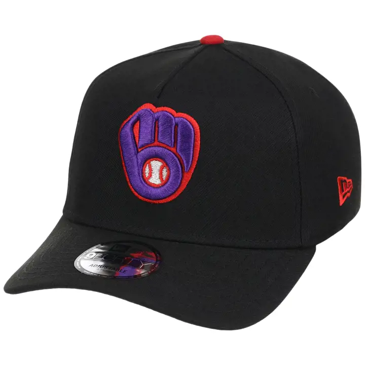 MILWAUKEE BREWERS MLB GAUCHER Poussière Galaxie 9FORTY AF NOI/NOI/VIO