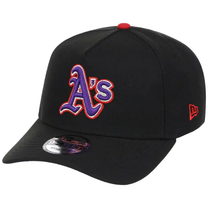 OAKLAND ATHLETICS MLB GAUCHER Galaxy Dust 9FORTY AJ NOIR/NOIR/VIO