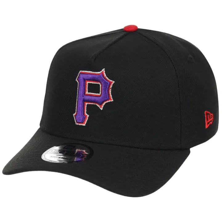 PITTSBURGH PIRATES MLB GAUCHE Galaxy Dust 9FORTY AJ NOIR/NOIR/VIOLET