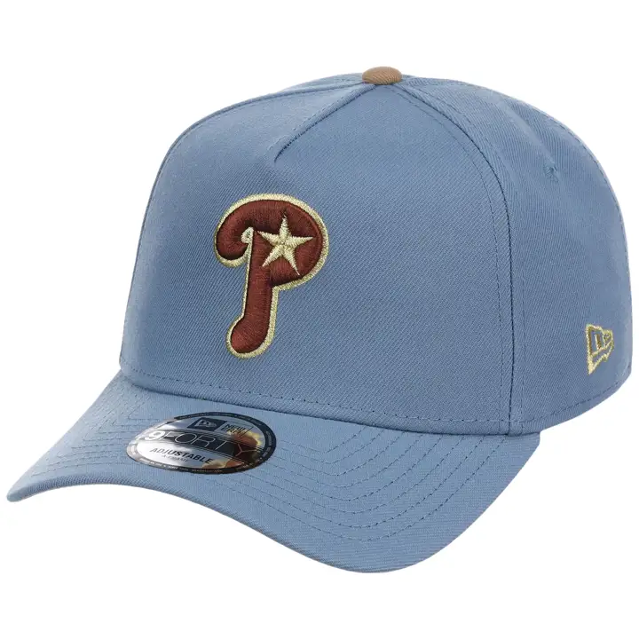 Philadelphia Phillies MLB GAUCHER Golden Fade 9FORTY AF BLEU/BLEU