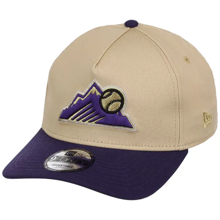 Casquette 9FORTY Colorado Rockies MLB LHD Vegas Pop AF GL/PUR/GRY