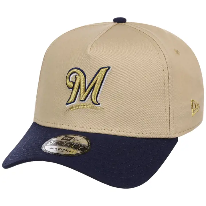 Milwaukee Brewers MLB GHC Vegas Pop 9FORTY CAU GL/MARINE/GRI
