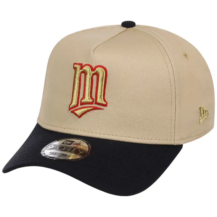 Minnesota Twins MLB LHD Vegas Pop 9FORTY AF GL/NAVY/GRY