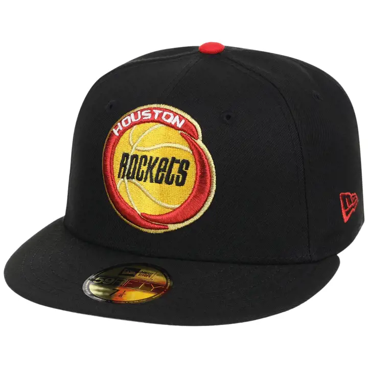 Houston Rockets NBA LHD Historic Finals 59FIFTY BLK/BLK/GRY