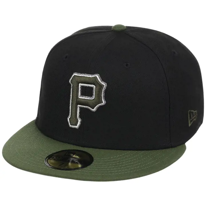 Casquette PITTSBURGH PIRATES MLB LHD Memorial Day 59FIFTY NOIR/OLIVE/GRIS