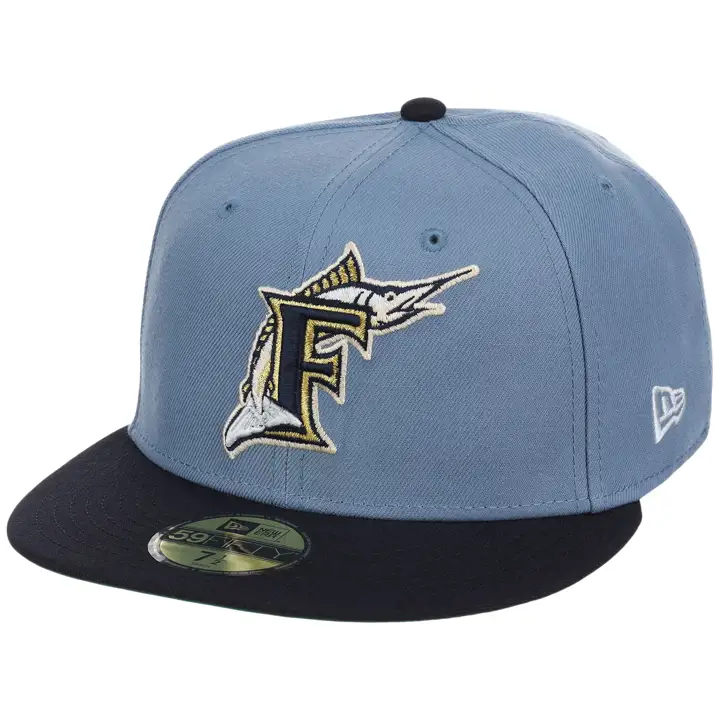 FLORIDA MARLINS MLB LHD Fête des pères 59FIFTY BLEU/MARINE/VERT ROI