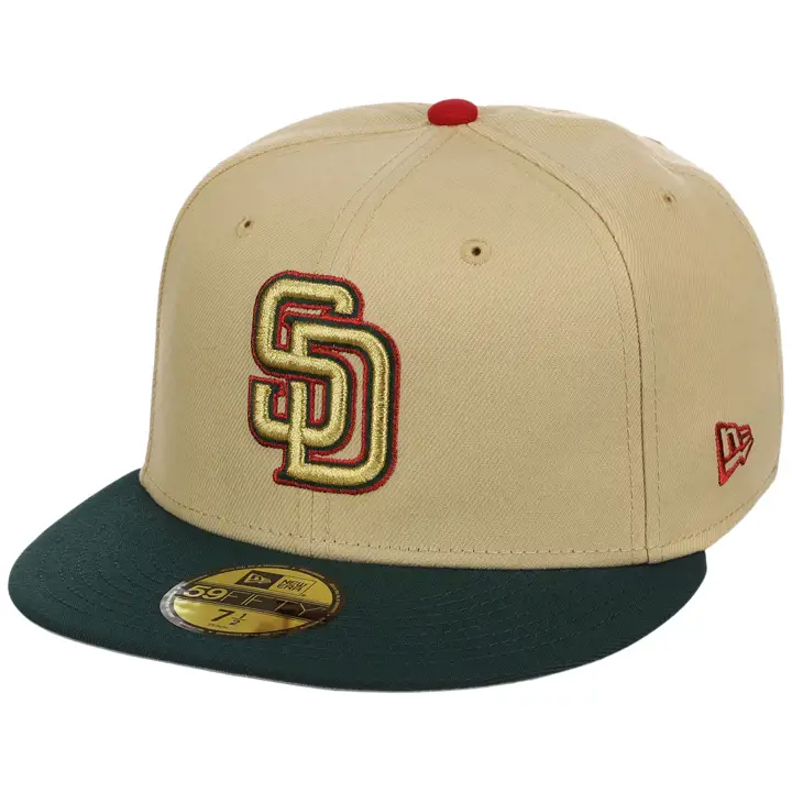 Casquette 59FIFTY MLB des Padres de San Diego gaucher Cinco de Mayo vert clair/vert foncé/gris
