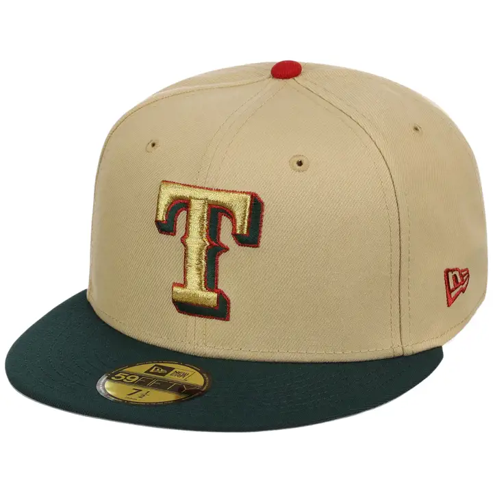 Texas Rangers MLB GAUCHER Cinco de Mayo 59FIFTY VERT CLAIR/GRIS FONCÉ/GRIS