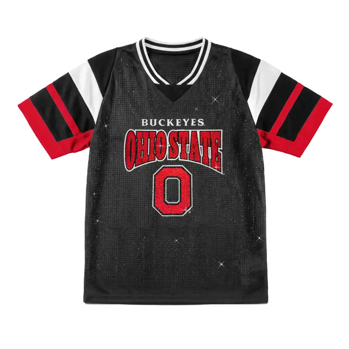 Maillot Ohio State Buckeyes NCAA Amped Up Femme F26 BLK