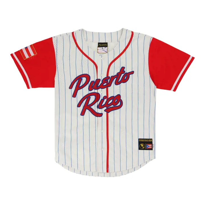 Maillot de baseball Fierté de Porto Rico Ivo