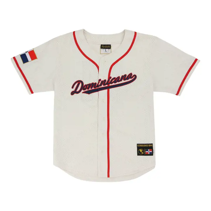 Maillot de Baseball Fierté Nationale - République Dominicaine Ivo
