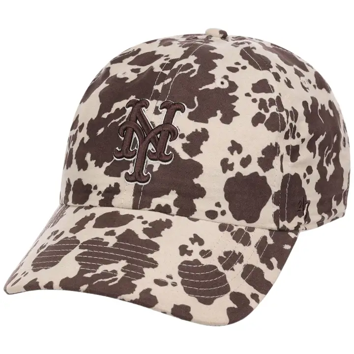 Casquette New York Mets MLB Bessie '47 Clean Up NATURELLE