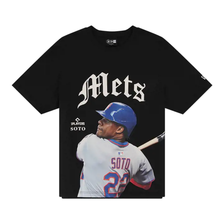 NEW YORK METS MLB NE Batter Up II Tee JUAN SOTO BLK