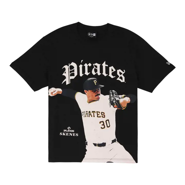 PITTSBURGH PIRATES MLB NE Batter Up II T-shirt PAUL SKENES NOIR