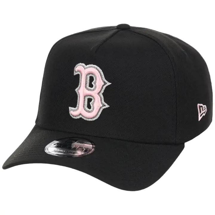 Boston Red Sox MLB GCH Poudre & Crème 9FORTY AJ NOIR/NOIR/ROSE