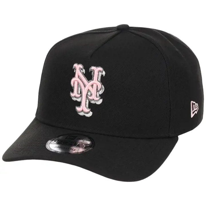 New York Mets MLB GAUCHE Biscuits & Crème 9FORTY AF NOI/NOI/ROS