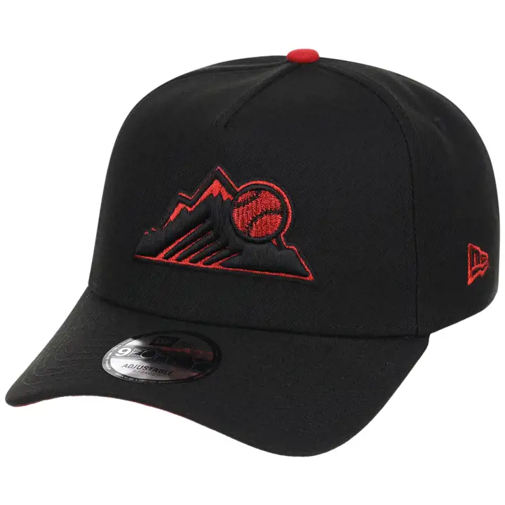 Colorado Rockies MLB GAUCHE Midnight Massacre 9FORTY AF NOIR/NOIR