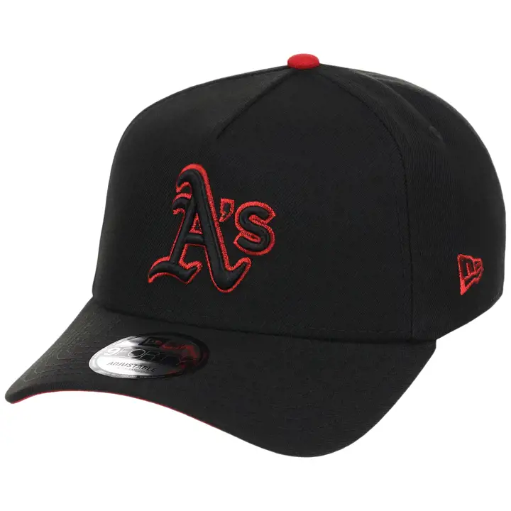 Oakland Athletics MLB LHD Midnight Massacre 9FORTY AF NOIR/NOIR
