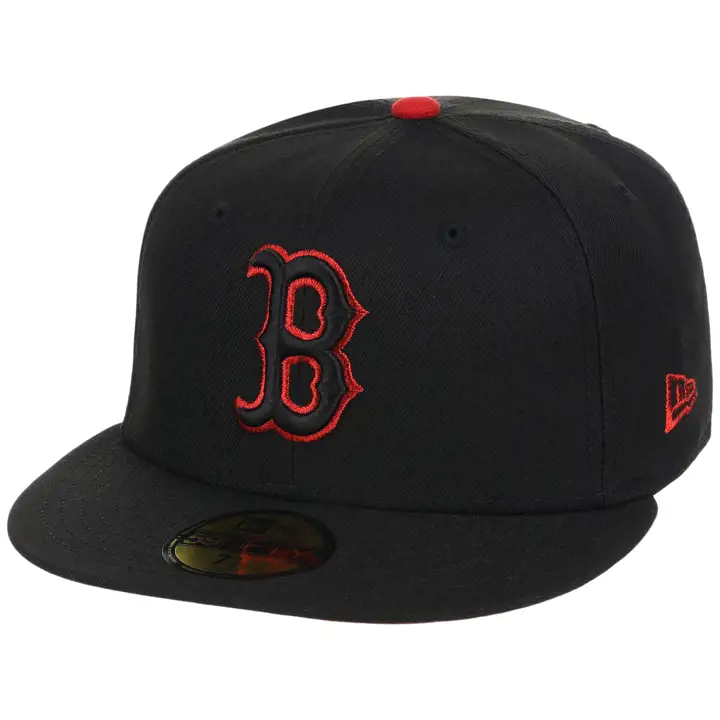 Boston Red Sox MLB LHD Midnight Massacre 59FIFTY BLK/BLK/RED