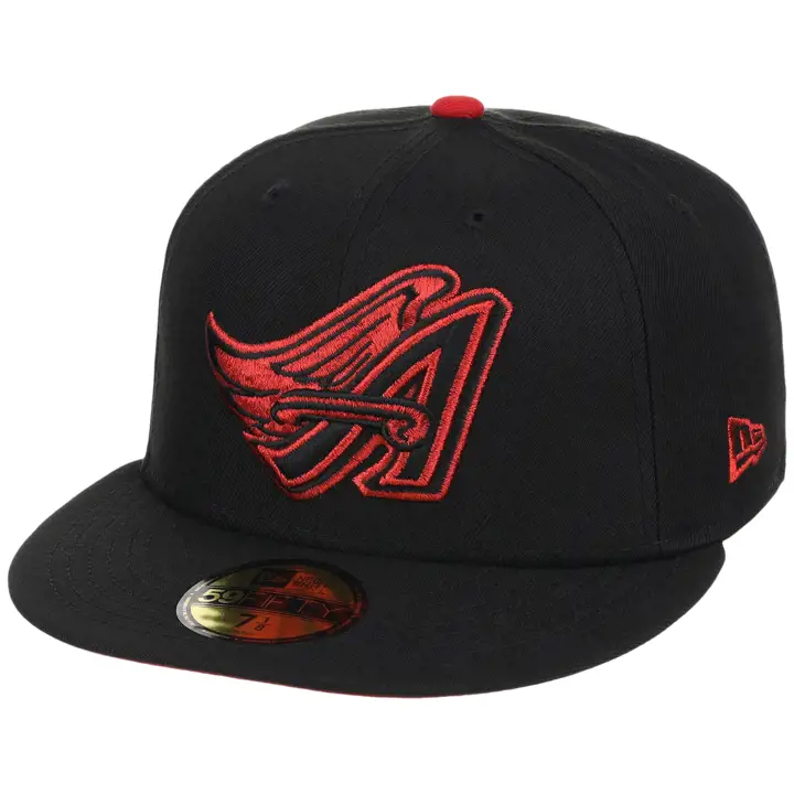 Los Angeles Angels MLB LHD Midnight Massacre 59FIFTY BLK/BLK