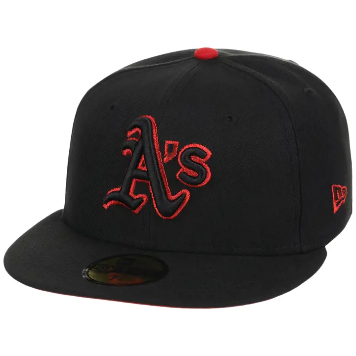 Oakland Athletics MLB GCH Massacre de Minuit 59FIFTY BLK/BLK/