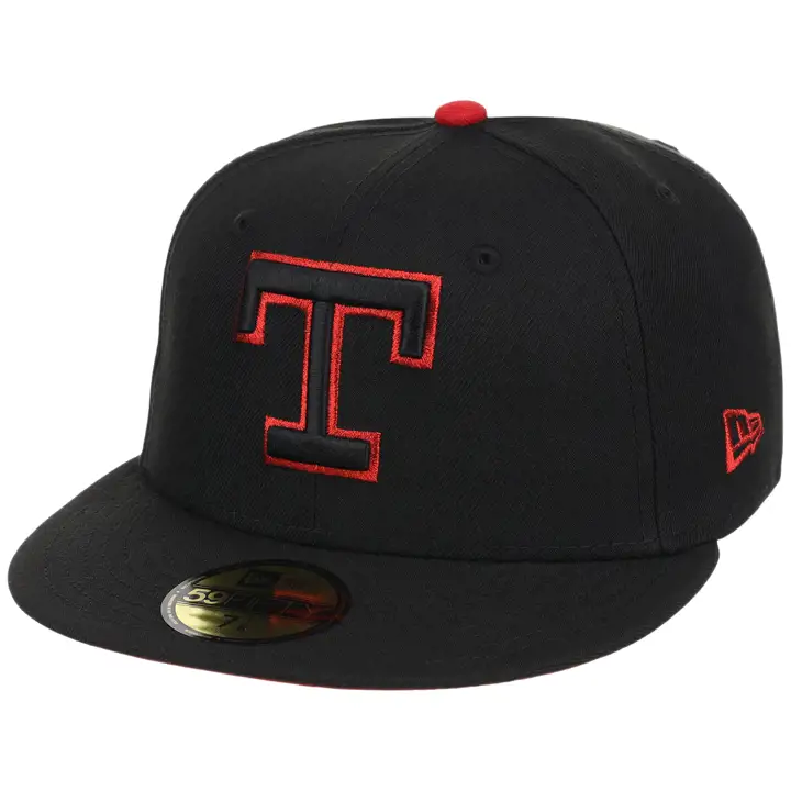 Texas Rangers MLB GAU Massacre de Minuit 59FIFTY NOI/NOI/ROU