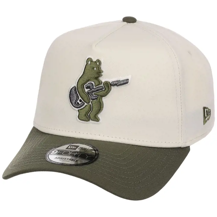 Chicago Cubs MLB Gaucher Chrome Olive 9FORTY AF CHROME/OLV/GRY