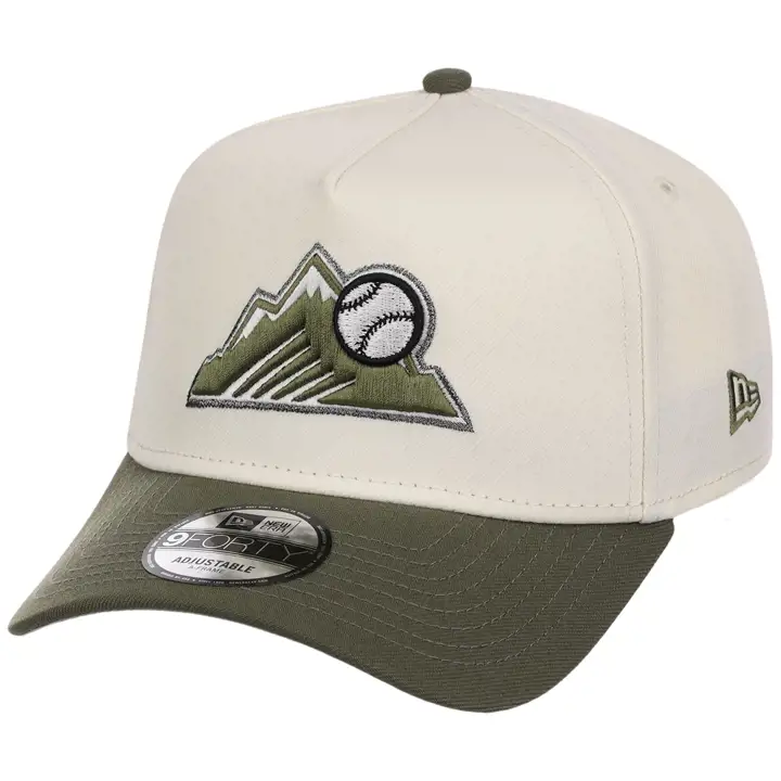 Colorado Rockies MLB LHD Chrome Olive 9FORTY AF CHROME/OLV/G