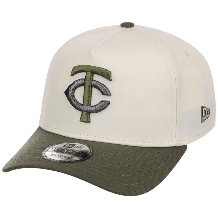 Minnesota Twins MLB GAUCHER Chrome Olive 9FORTY AF CHROME/OLV/GR
