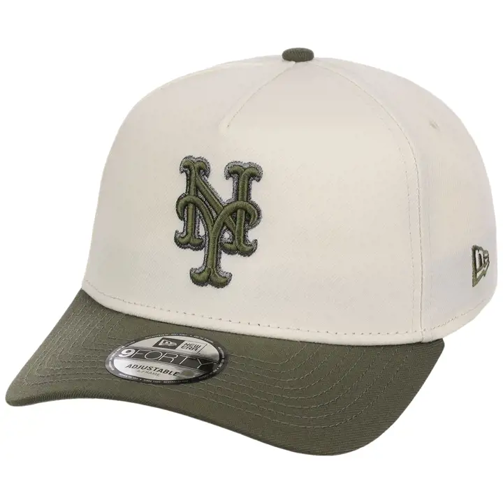 New York Mets MLB LHD Chrome Olive 9FORTY AF CHROME/OLV/GRY