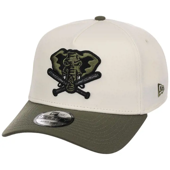 Oakland Athletics MLB GAUCHER Chrome Olive 9FORTY AF CHROME/OLV/