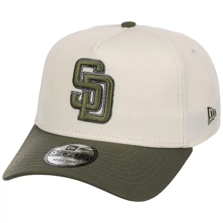 San Diego Padres MLB LHD Chrome Olive 9FORTY AF CHROME/OLV/G