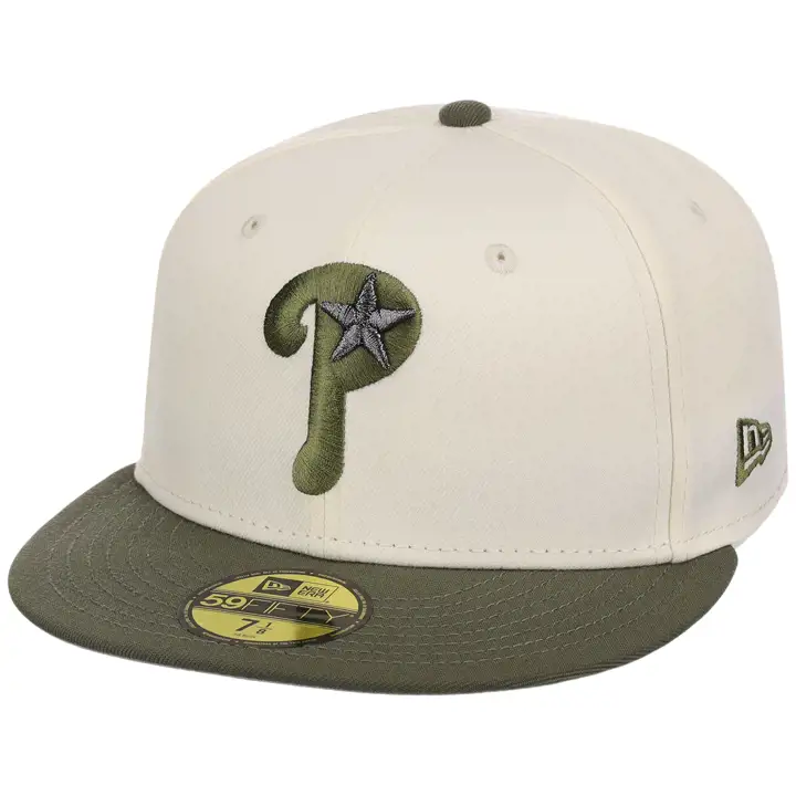 Philadelphia Phillies MLB LHD Chrome Olive 59FIFTY CHROME/OL