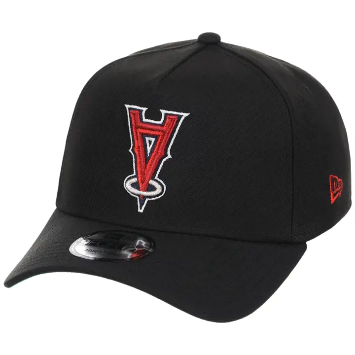 Anaheim Angels MLB GCH USD Noir Casquette dôme 9FORTY AF BLK/BLK/KGRN