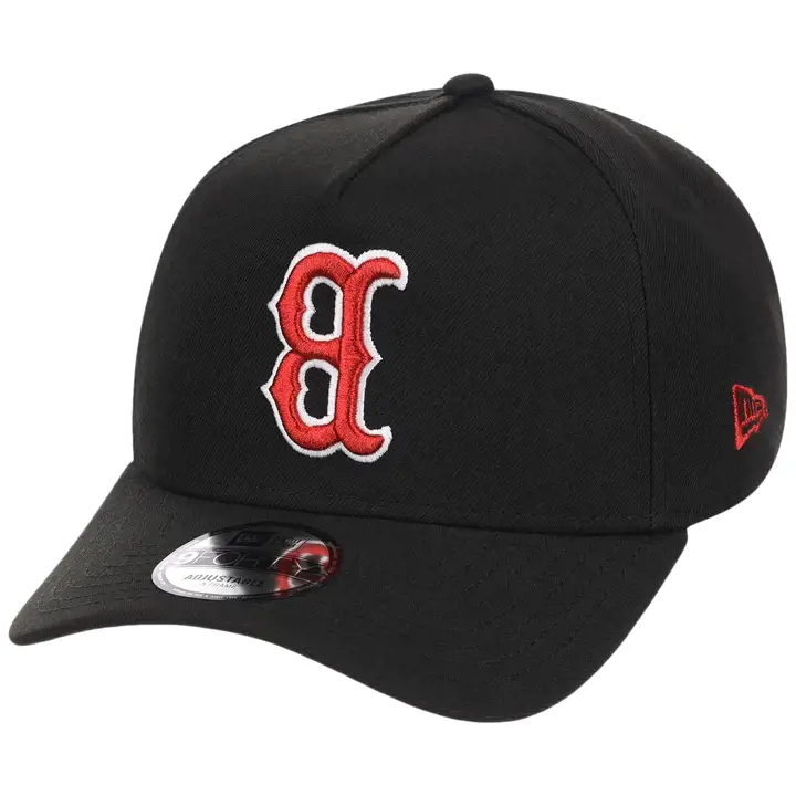 Boston Red Sox MLB LHD USD Dôme noir 9FORTY AF BLK/BLK/KGRN