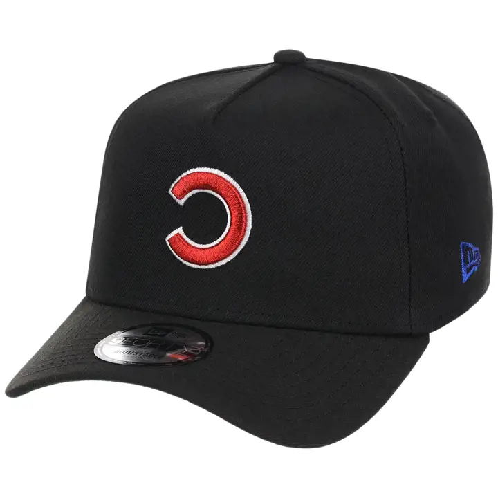 Chicago Cubs MLB LHD USD Noir Dôme 9FORTTY AF NOIR/NOIR/VRTFON