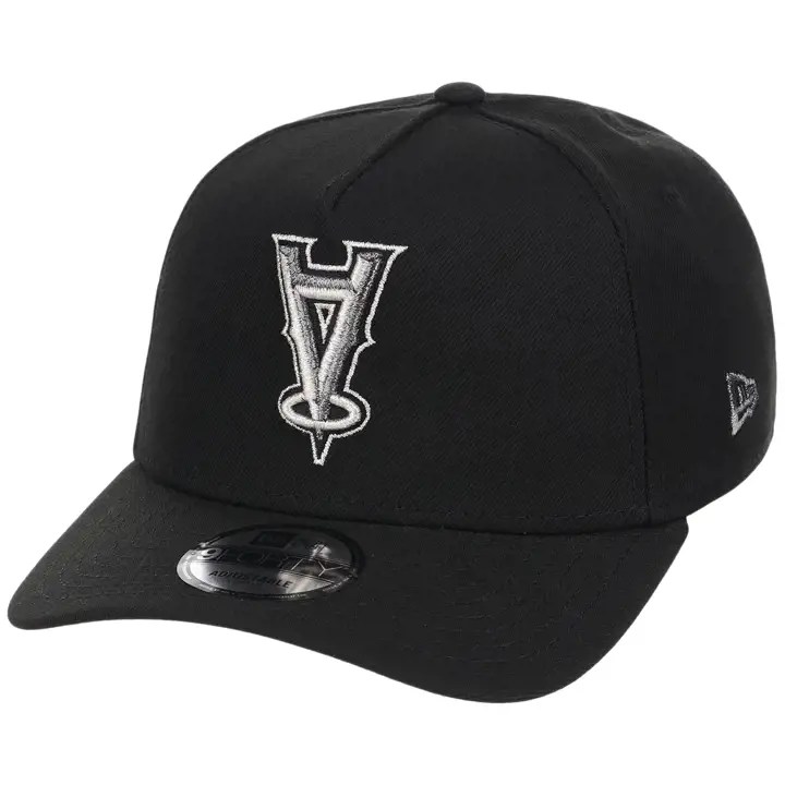 Anaheim Angels MLB GAUCHE USD Titane Liquide 9FORTY AF NOIR/NOIR