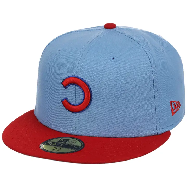 Chicago Cubs MLB GAU Flipmode 2.0 59FIFTY SKBL/RED/GRY