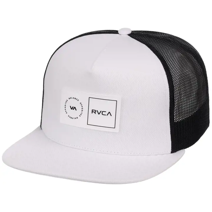 Casquette trucker plate RVCA WHT