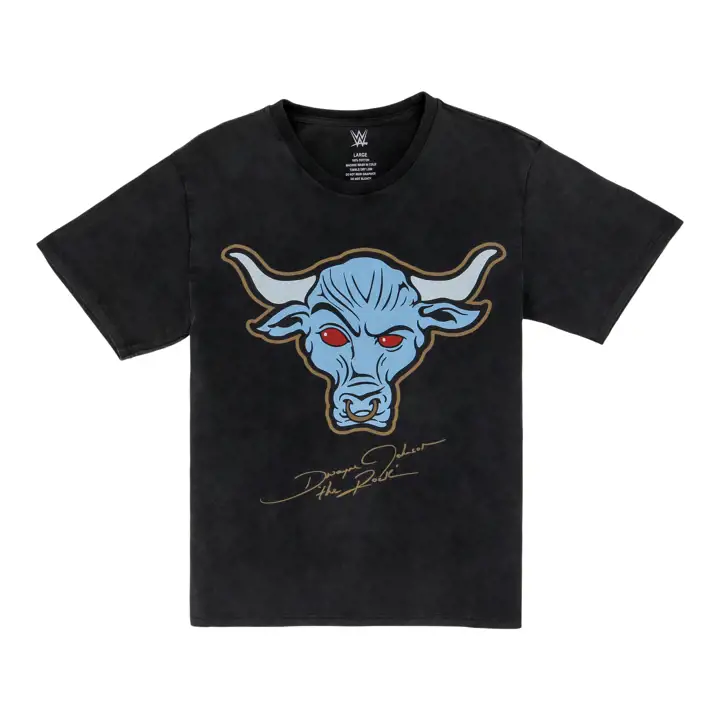 T-shirt The Rock WWE Legends Never Die NOIR