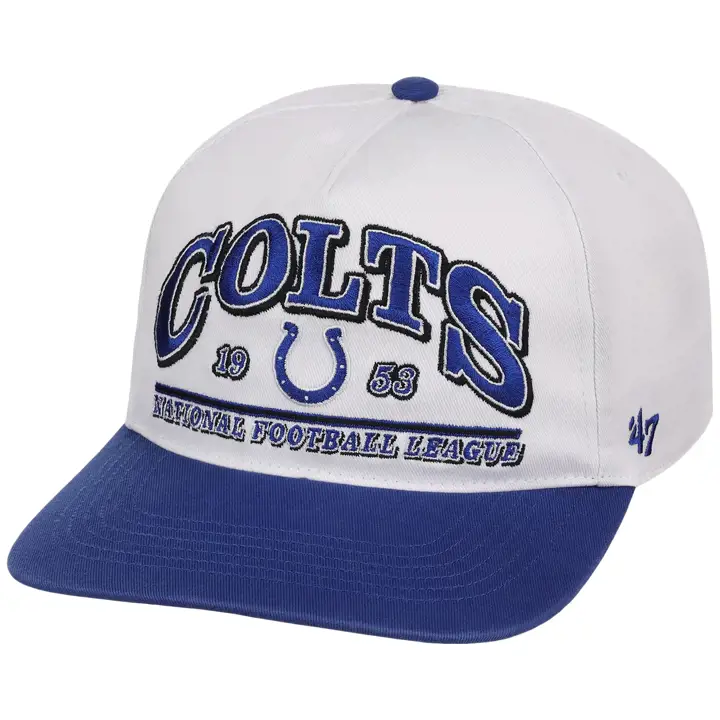 INDIANAPOLIS COLTS NFL 47 BIG TIME 2T HITCH RF BLANC/BLEU