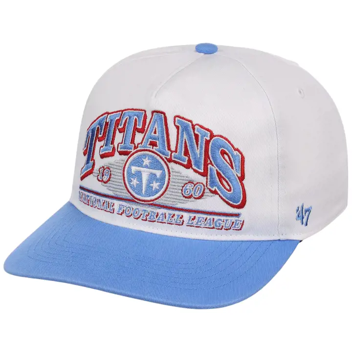 CASQUETTE TENNESSEE TITANS NFL 47 BIG TIME 2T HITCH RF BLANC/BLEU