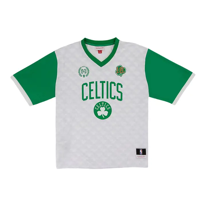 Maillot de soccer Boston Celtics NBA Goaline BLANC