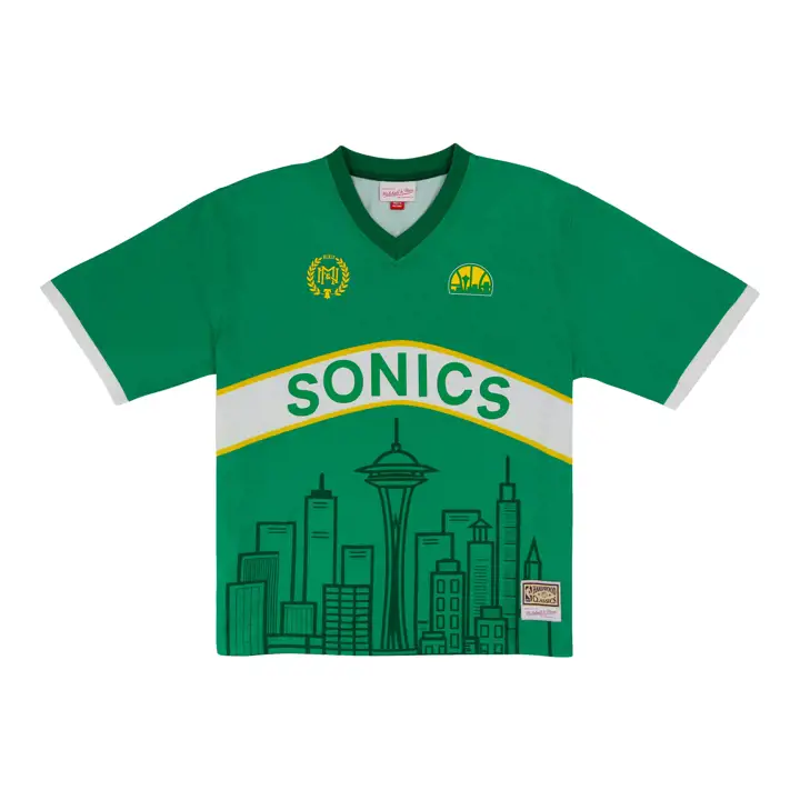 Maillot de Football Seattle Supersonics NBA GRN