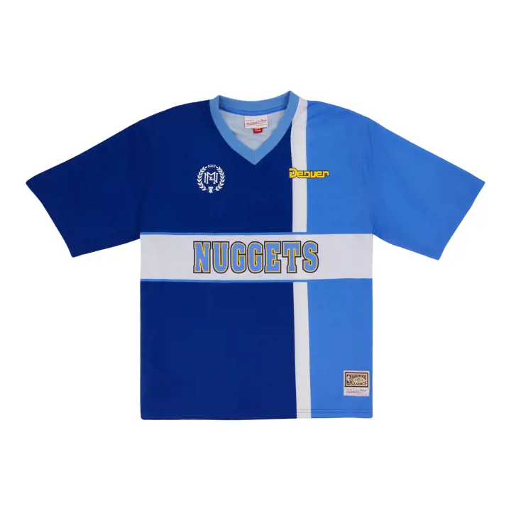 Maillot de soccer Denver Nuggets NBA Goaline BLEU MARINE