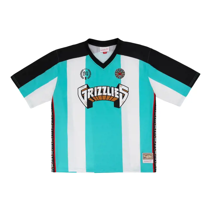 MEMPHIS GRIZZLIES Maillot de football NBA Goaline BLEU SARCELLE