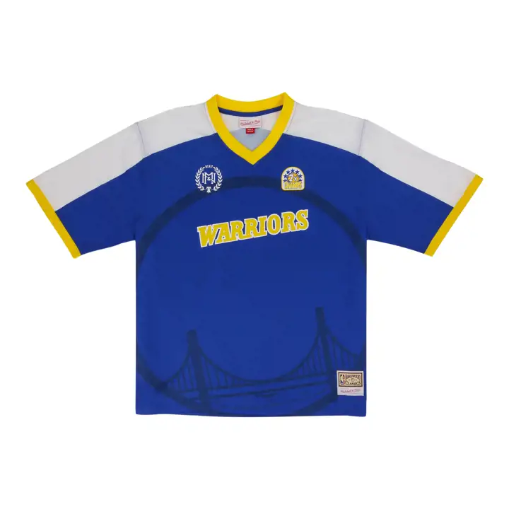 Maillot de Foot Golden State Warriors NBA BLEU