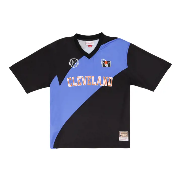 Maillot de soccer des Cleveland Cavaliers NBA Goaline BLK