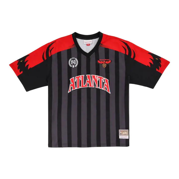 Maillot de football Atlanta Hawks NBA Goaline noir